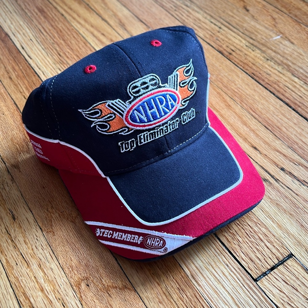 Vintage NHRA Top Eliminator Hat / Valcro / New / 2006